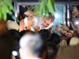 राहुल के प्रदर्शन पर एनडीए का हमला