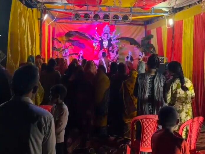 Shardiya Navratri 2026 | Basti Kaptanganj Durga Puja Pandal Darshan