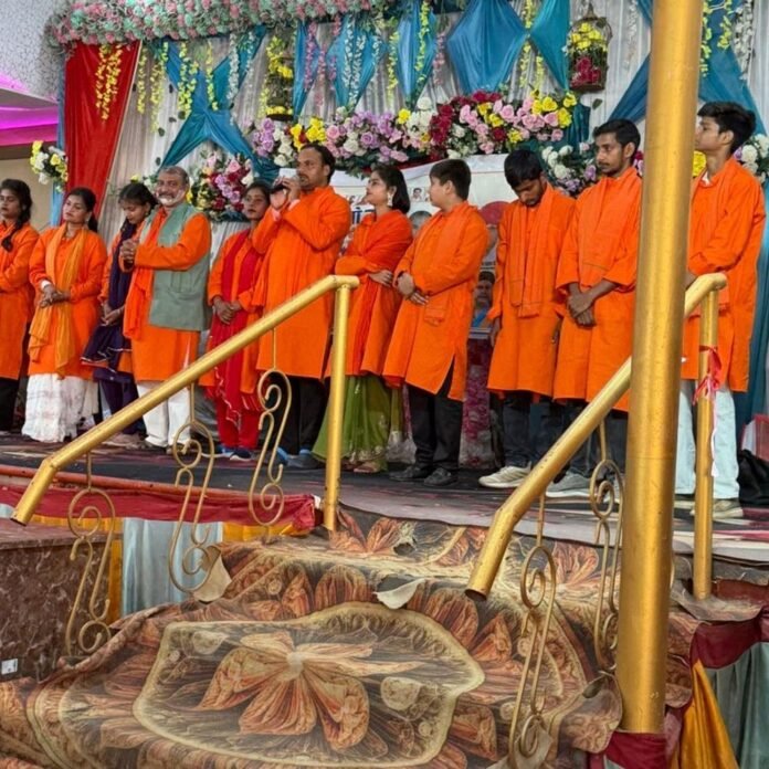 बांसी में पीएम मोदी के 25 साल के सफल काम:'नमो सेवा गाथा' अभियान के तहत नाट्य मंचन से प्रस्तुत