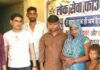 लोक सेवा फाउंडेशन ने गरीब परिवारों को राशन बांटा:दौलतपुर में चावल, दाल, तेल समेत दैनिक उपयोग की दी सामग्री