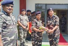 उप महानिरीक्षक (चिकित्सा) द्वारा 62वीं वाहिनी सशस्त्र सीमा बल, भिनगा का तीन दिवसीय दौरा सम्पन्न
