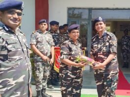 उप महानिरीक्षक (चिकित्सा) द्वारा 62वीं वाहिनी सशस्त्र सीमा बल, भिनगा का तीन दिवसीय दौरा सम्पन्न