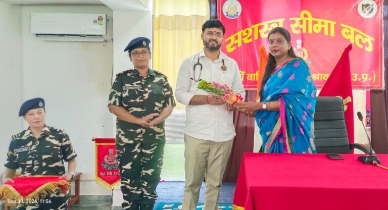 विश्व हृदय दिवस के अवसर पर 62वीं वाहिनी में संदीक्षा कार्यक्रम आयोजित भिनगा (श्रावस्ती), 30 सितंबर 2026।  सशक्त बासठ – हर चुनौती पर विजय