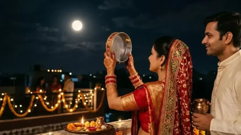 Karwa Chauth 2026 Live थोड़ी देर में निकलेगा चांद दिल्ली-मुंबई से कोलकता-चेन्नई तक इंतजार कर रहें लोग