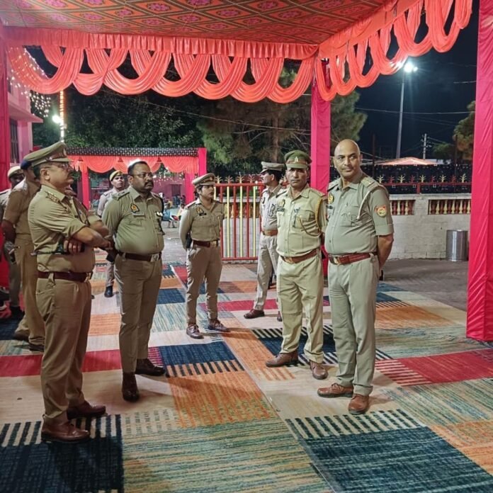 a0efafe1-a9e9-4bbb-9c3e-0785bf7a138e_1792072409245.jpg देवीपाटन मेले की अपर पुलिस अधीक्षक ने सुरक्षा जांची:शारदीय नवरात्रि के लिए श्रद्धालुओं की सुरक्षा और यातायात के दिए निर्देश