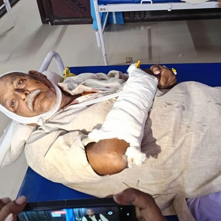 श्रावस्ती में धान की फसल काटने को लेकर विवाद:फायरिंग और चेन छीनने का आरोप, केस दर्ज