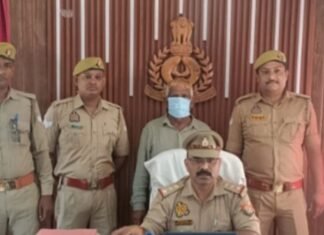 बहराइच में बच्ची से दुष्कर्म के आरोपी बुजुर्ग गिरफ्तार:अपहरण और दुष्कर्म के मामले में दर्ज है मुकदमा, पुलिस ने कोर्ट में पेश किया