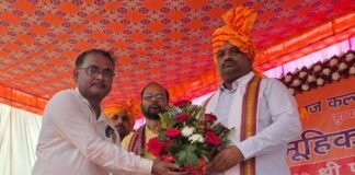 बलरामपुर में मुख्यमंत्री सामूहिक विवाह योजना के तहत शादियां:विधायक ने नवविवाहित जोड़ों को दिया आशीर्वाद, जरूरतमंद परिवारों को मिली मदद बलरामपुर में मुख्यमंत्री सामूहिक विवाह योजना के तहत शादियां:विधायक ने नवविवाहित जोड़ों को दिया आशीर्वाद, जरूरतमंद परिवारों को मिली मदद