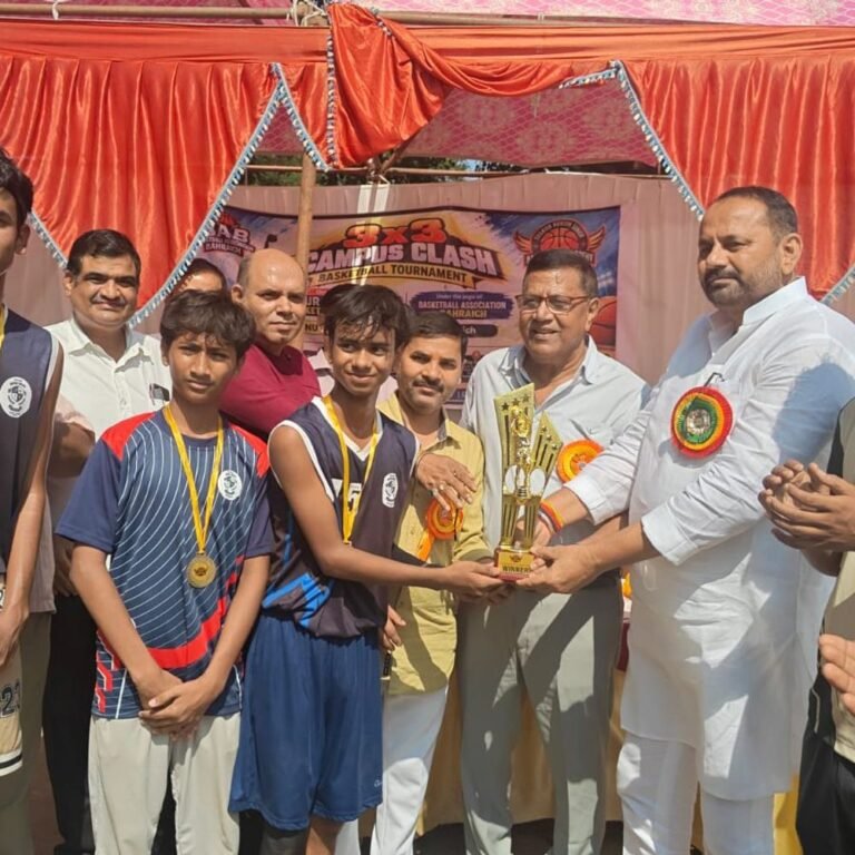 बहराइच में बास्केटबॉल चैंपियनशिप:डिवाइन ग्रेस स्कूल और हूप गर्ल्स बनीं चैंपियन, विराट-सौम्या बेस्ट प्लेयर