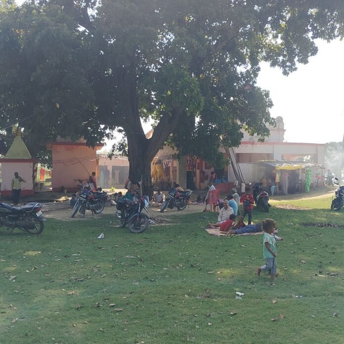 b68e1a38-f457-45fe-9889-b9d373f80cde_1791878302530.jpg जोखवा माता मंदिर में नवरात्र के तीसरे दिन उमड़ी भीड़:हर दिन बढ़ रही श्रद्धालुओं की संख्या, प्रशासन अलर्ट पर