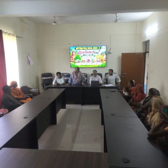 बहराइच में राष्ट्रीय महिला किसान दिवस का आयोजन:नानपारा में किसान दिवस पर जागरूकता कार्यक्रम आयोजित