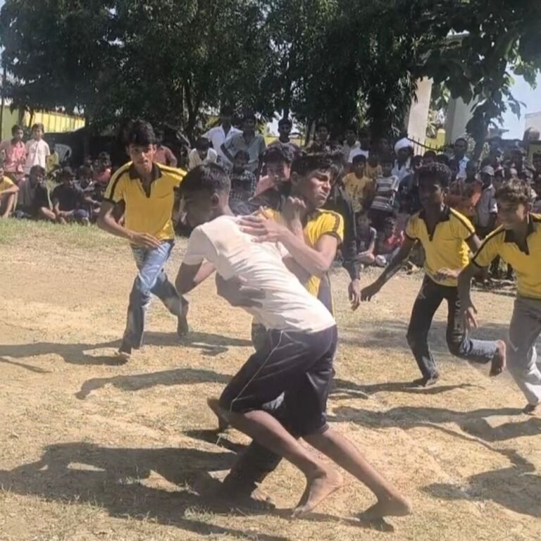एनपीआरसी बाल क्रीडा प्रतियोगिता में बच्चों ने दिखाया दमखम:पूमा जडार में हुआ आयोजन, सेवानिवृत्त प्रधानाध्यापक प्रमोद पटेल ने किया उद्घाटन