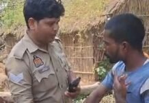 खैरीघाट में स्टे वाली जमीन से पेड़ हटाने पर विवाद:तीन दिन पुराना वीडियो वायरल, पुलिस ने विवाद कराया शांत