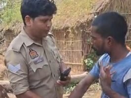 खैरीघाट में स्टे वाली जमीन से पेड़ हटाने पर विवाद:तीन दिन पुराना वीडियो वायरल, पुलिस ने विवाद कराया शांत