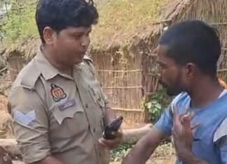खैरीघाट में स्टे वाली जमीन से पेड़ हटाने पर विवाद:तीन दिन पुराना वीडियो वायरल, पुलिस ने विवाद कराया शांत