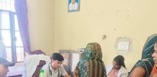 चौक बाजार स्वास्थ्य शिविर में 27 मरीजों का उपचार:मुख्यमंत्री जन आरोग्य मेले में 18 की पैथोलॉजिकल जांच भी हुई चौक बाजार स्वास्थ्य शिविर में 27 मरीजों का उपचार:मुख्यमंत्री जन आरोग्य मेले में 18 की पैथोलॉजिकल जांच भी हुई