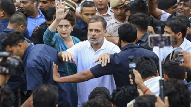 'जनपथ प्रदर्शन के दौरान महिला पुलिसकर्मियों के साथ हुआ दुर्व्यवहार', कांग्रेस पर भजपाा ने लगाए गंभीर आरोप