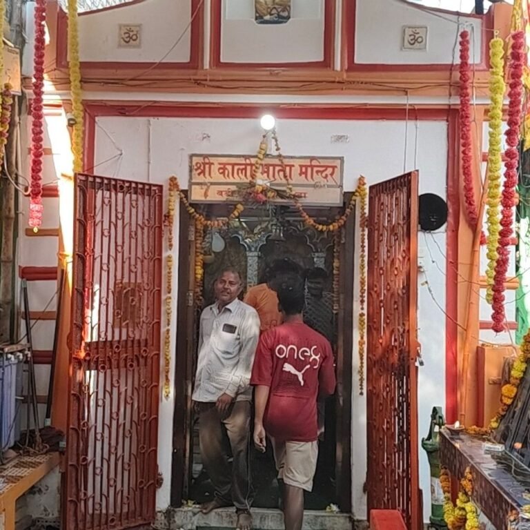 मिहीपुरवा के काली माता मंदिर में उमड़ी श्रद्धालुओं की भीड़:चतुर्थ नवरात्रि पर बड़ी बाजार स्थित मंदिर में दिखा आस्था का सैलाब