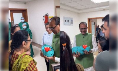 शिवराज सिंह बने दादा, घर में गूंजी नन्हे मेहमान की किलकारी