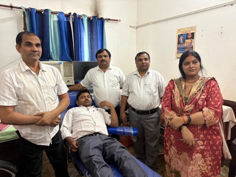 Shravasti Health Center Blood Donation Camp