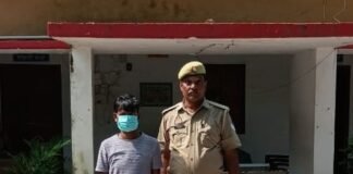 श्रावस्ती में मासूम से कुकर्म का आरोपी गिरफ्तार:लूडो खेलने के बहाने दुकान पर बुलाने का आरोप, परिजनों के डर से भागा था