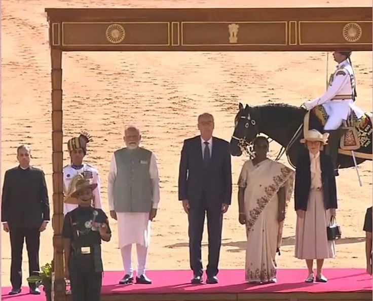 भारत पहुंचे स्विस राष्ट्रपति, PM मोदी के साथ व्यापार-निवेश समेत कई मुद्दों पर चर्चा