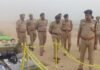 Balrampur SP Martand Prakash Singh Inspects Police Line Balrampur SP Martand Prakash Singh Inspects Police Line
