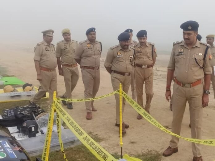 Balrampur SP Martand Prakash Singh Inspects Police Line
