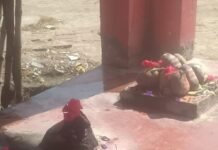 श्रावस्ती के दीकौली काली माता मंदिर में नवरात्री पूजा:ग्रामीण सुबह-शाम करते हैं धूप आरती, लगाते हैं जयकारे और दुर्गा चालीसा पाठ श्रावस्ती के दीकौली काली माता मंदिर में नवरात्री पूजा:ग्रामीण सुबह-शाम करते हैं धूप आरती, लगाते हैं जयकारे और दुर्गा चालीसा पाठ