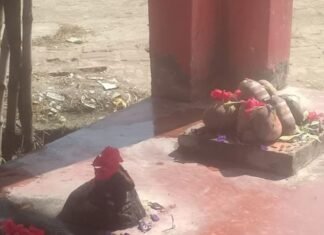 श्रावस्ती के दीकौली काली माता मंदिर में नवरात्री पूजा:ग्रामीण सुबह-शाम करते हैं धूप आरती, लगाते हैं जयकारे और दुर्गा चालीसा पाठ श्रावस्ती के दीकौली काली माता मंदिर में नवरात्री पूजा:ग्रामीण सुबह-शाम करते हैं धूप आरती, लगाते हैं जयकारे और दुर्गा चालीसा पाठ