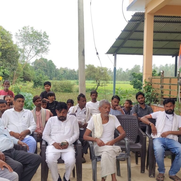 इमलिया गंगापुर में सामाजिक न्याय यात्रा कार्यक्रम:सरदार पटेल, बाबा साहब के आदर्शों पर चलने का किया आह्वान