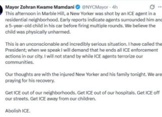 न्यूयॉर्क में ICE की कार्रवाई पर बवाल, ट्रंप से ऑपरेशन रोकने की मांग
