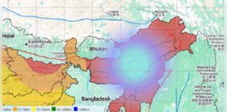 असम-मणिपुर में सुबह दो बार भूकंप, नगांव में 4.5 तीव्रता