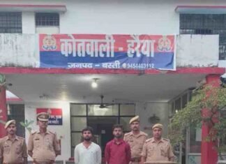 गणेश विसर्जन में तेज आवाज में डीजे बजाना पड़ा भारी:बस्ती में संचालकों पर मुकदमा, नियम तोड़ने पर फौरन एक्शन