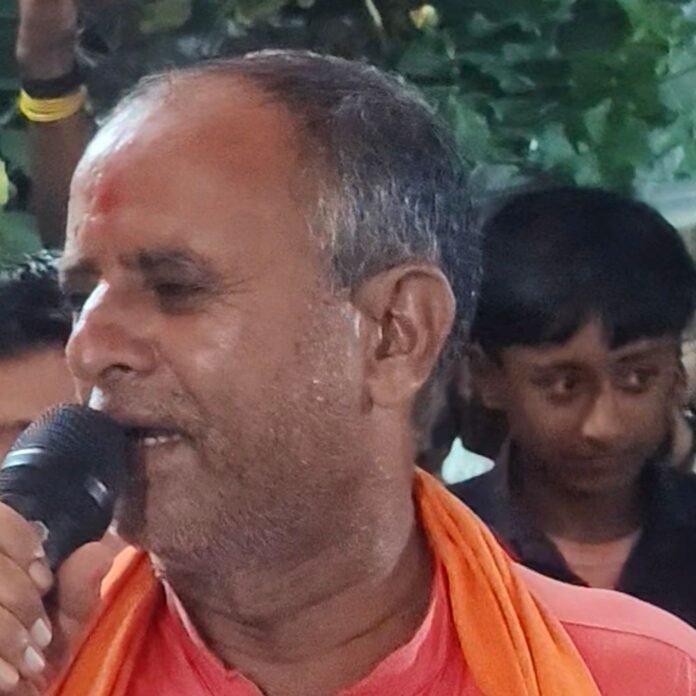 यकघरवा में स्कंदमाता की पूजा, रामायण सीरियल बना आकर्षण:दिलदार बाबा के नेतृत्व में जुटे सैकड़ों श्रद्धालु, गांव में भक्तिमय माहौल