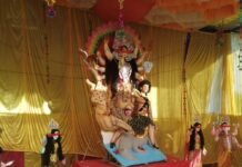 भानपुर क्षेत्र में दुर्गा पूजा का पर्व धूमधाम से शुरू:बरगदवा, पटखौली समेत कई गांवों में दिखा उत्साह, पंडालों में भक्तिमय माहौल भानपुर क्षेत्र में दुर्गा पूजा का पर्व धूमधाम से शुरू:बरगदवा, पटखौली समेत कई गांवों में दिखा उत्साह, पंडालों में भक्तिमय माहौल