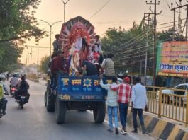 Basti News:ग्रामीण अंचल में सज गए पंडाल, दुर्गा पूजा आज से – Pandals Decked Up In Rural Areas; Durga Puja Begins Today Basti News:ग्रामीण अंचल में सज गए पंडाल, दुर्गा पूजा आज से - Pandals Decked Up In Rural Areas; Durga Puja Begins Today
