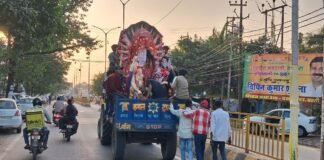 Basti News:ग्रामीण अंचल में सज गए पंडाल, दुर्गा पूजा आज से – Pandals Decked Up In Rural Areas; Durga Puja Begins Today Basti News:ग्रामीण अंचल में सज गए पंडाल, दुर्गा पूजा आज से - Pandals Decked Up In Rural Areas; Durga Puja Begins Today
