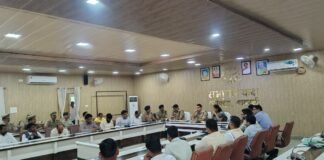 आगामी त्योहारों को शान्तिपूर्ण ढंग से सम्पन्न कराने हेतु केन्द्रीय शान्ति समिति की बैठक सम्पन्न