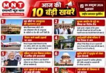 आज की 10 बड़ी सुर्खियां 📅 09 अक्टूबर 2026 | शुक्रवार | राष्ट्रीय समाचार बुलेटिन | देश-दुनिया की ताजा खबरों और स्थानीय समाचारों के लिए जुड़े रहें।