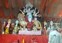 जनपद श्रावस्ती_थाना भिन्गा विकास खण्ड हरिहरपुर रानी के ग्राम पंचायत अकबरपुर मे विगत वर्षो की भाँति इस वर्ष भी नवदुर्गा पूजा का आयोजन दिव्य और भव्य तरीके से किया गया है जिसमे