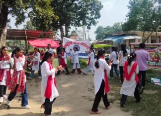 संचारी रोगों से सुरक्षा एवं बचाव के प्रति जन-जागरूकता चलाया गया अभियान।*