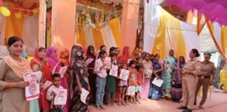 मिशन शक्ति फेज-6.0 के अंतर्गत श्रावस्ती पुलिस की सराहनीय पहल