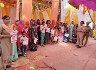 मिशन शक्ति फेज-6.0 के अंतर्गत श्रावस्ती पुलिस की सराहनीय पहल