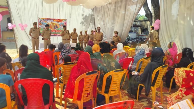 मिशन शक्ति फेज-6.0: श्रावस्ती पुलिस का जनपदव्यापी जनजागरूकता अभियान जारी*