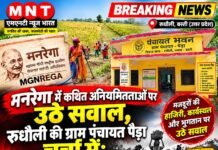 मनरेगा में कथित अनियमितताओं पर उठे सवाल, रुधौली की ग्राम पंचायत पैड़ा चर्चा में; जांच हुई तो खुल सकती है हकीकत!