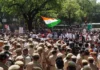 सीईसी ज्ञानेश कुमार के खिलाफ प्रदर्शन: आज जंतर-मंतर से लेकर संसद मार्ग पर सुरक्षा कड़ी, ड्रोन से रखी जा रही नजर