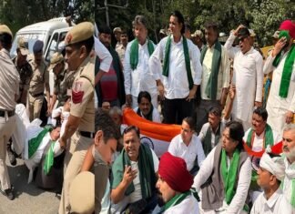 अलीगढ़:लोकदल अध्यक्ष सुनील सिंह जंतर-मंतर पर प्रदर्शन करते हिरासत में, बोले-लोकतंत्र की आवाज नहीं दबेगी – Lok Dal Chief Sunil Singh Detained At Jantar Mantar Protest अलीगढ़:लोकदल अध्यक्ष सुनील सिंह जंतर-मंतर पर प्रदर्शन करते हिरासत में, बोले-लोकतंत्र की आवाज नहीं दबेगी - Lok Dal Chief Sunil Singh Detained At Jantar Mantar Protest
