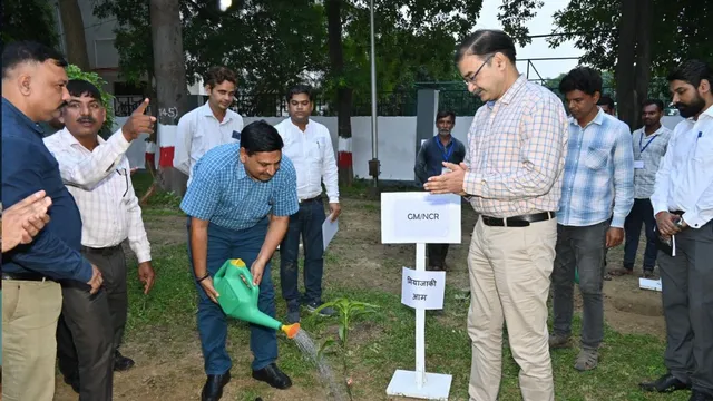 उत्तर मध्य रेलवे ने रचा हरियाली का ऐतिहासिक कीर्तिमान, सुबेदारगंज में लगा 1.11 करोड़वां पौधा