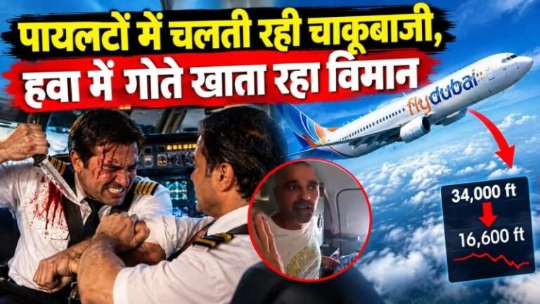 फ्लाईदुबई विमान में चाकूबाजी, घायल पायलट की मदद को आगे आए दांतों के डॉक्टर